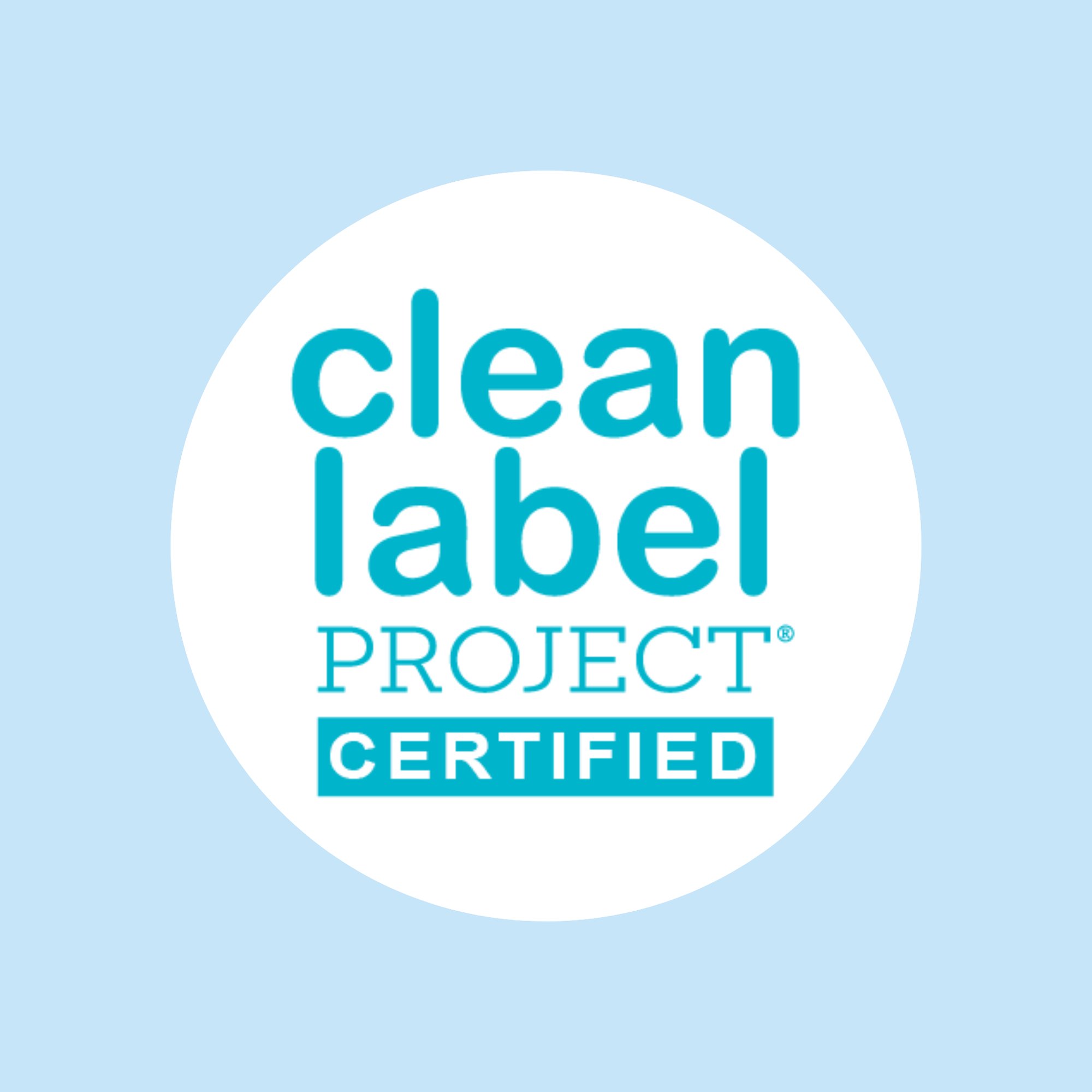 Clean label project logo
