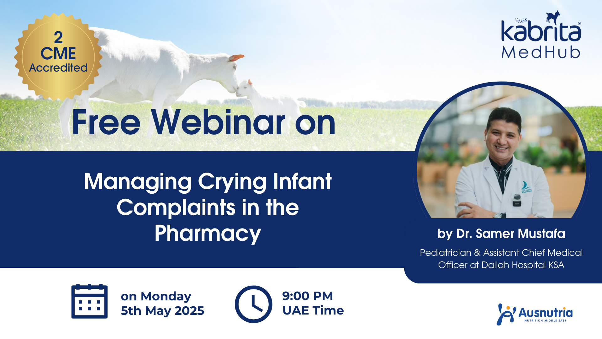 Managing Crying Infants Complaints in the Pharmacy Webinar